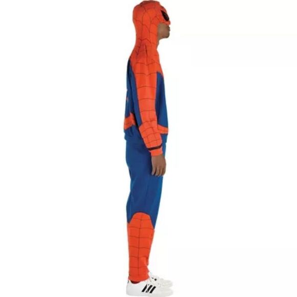 Marvel Adult Spider-Man Sweatsuit Costume Medium 40-42 - Picture 5 of 9